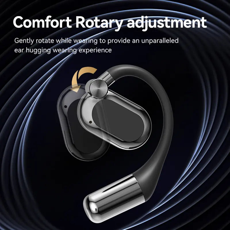 Bluetooth Earbuds with Smartphone Charging Support 45 Hours Playtime Hifi Bass ENC Noise Cancelling Bluetooth 6.0 Sport Design,Father'Sdaygifts