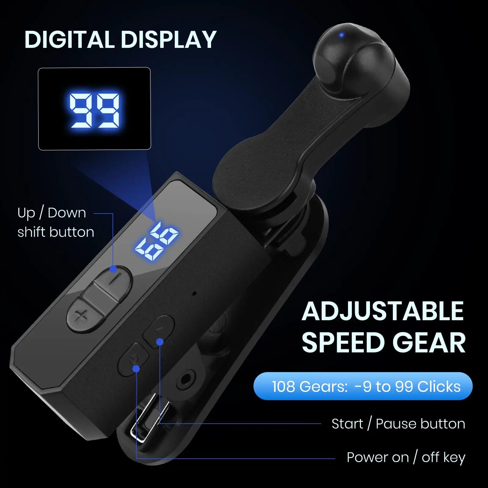 2026 Rechargeable Version Automatic Clicker - Auto Clicker Speed Tool – Fast Screen Tap Simulator for Smartphones and Controllers | Smart Trigger for Shopping, Rewards, Live Broadcast Likes and Tasks Portable Selfie #Summervibes